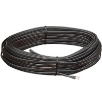 500ft ULECC 14AWG/2C Black Jacket, direct burial cable, heat resistant, low voltage, landscape lighting wire